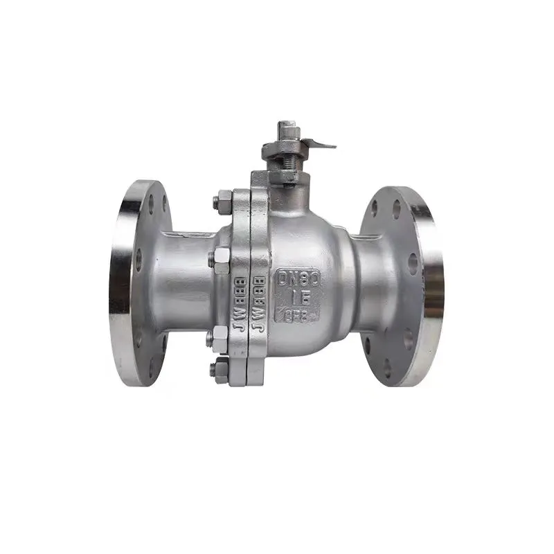 Stainless Steel Flang Flatle Polo Valve